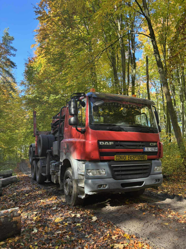 DAF CF510 - Nákladné vozidlo na prepravu dreva, Auto s hydraulickou rukou: obrázok 1 DAF CF510 - Nákladné vozidlo na prepravu dreva, Auto s hydraulickou rukou: obrázok 1