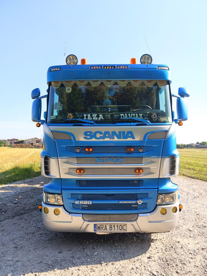 SCANIA R620 V8 - Nákladné vozidlo na prepravu dreva, Auto s hydraulickou rukou: obrázok 1 SCANIA R620 V8 - Nákladné vozidlo na prepravu dreva, Auto s hydraulickou rukou: obrázok 1