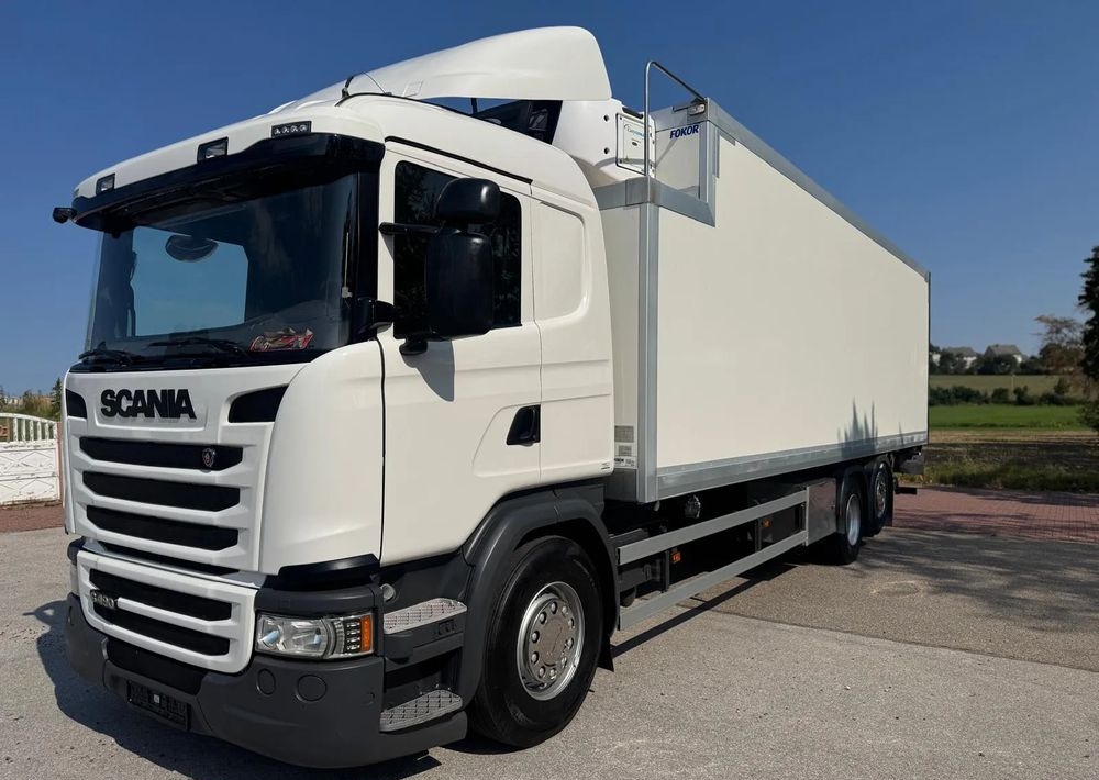 Scania Scania G 490 / CHŁODNIA + WINDA / 23 PALETY / EURO6 / OŚ SKRĘTNA / CARRIER 850 / ASO - Chladirenské nákladné vozidlo: obrázok 4 Scania Scania G 490 / CHŁODNIA + WINDA / 23 PALETY / EURO6 / OŚ SKRĘTNA / CARRIER 850 / ASO - Chladirenské nákladné vozidlo: obrázok 4