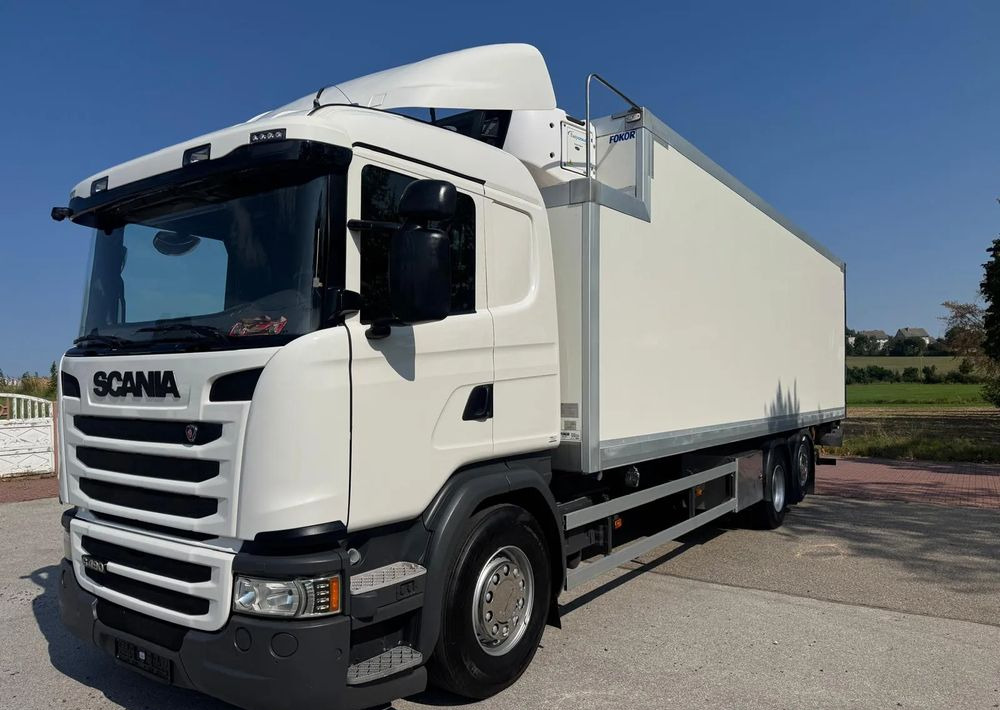 Scania Scania G 490 / CHŁODNIA + WINDA / 23 PALETY / EURO6 / OŚ SKRĘTNA / CARRIER 850 / ASO - Chladirenské nákladné vozidlo: obrázok 1 Scania Scania G 490 / CHŁODNIA + WINDA / 23 PALETY / EURO6 / OŚ SKRĘTNA / CARRIER 850 / ASO - Chladirenské nákladné vozidlo: obrázok 1
