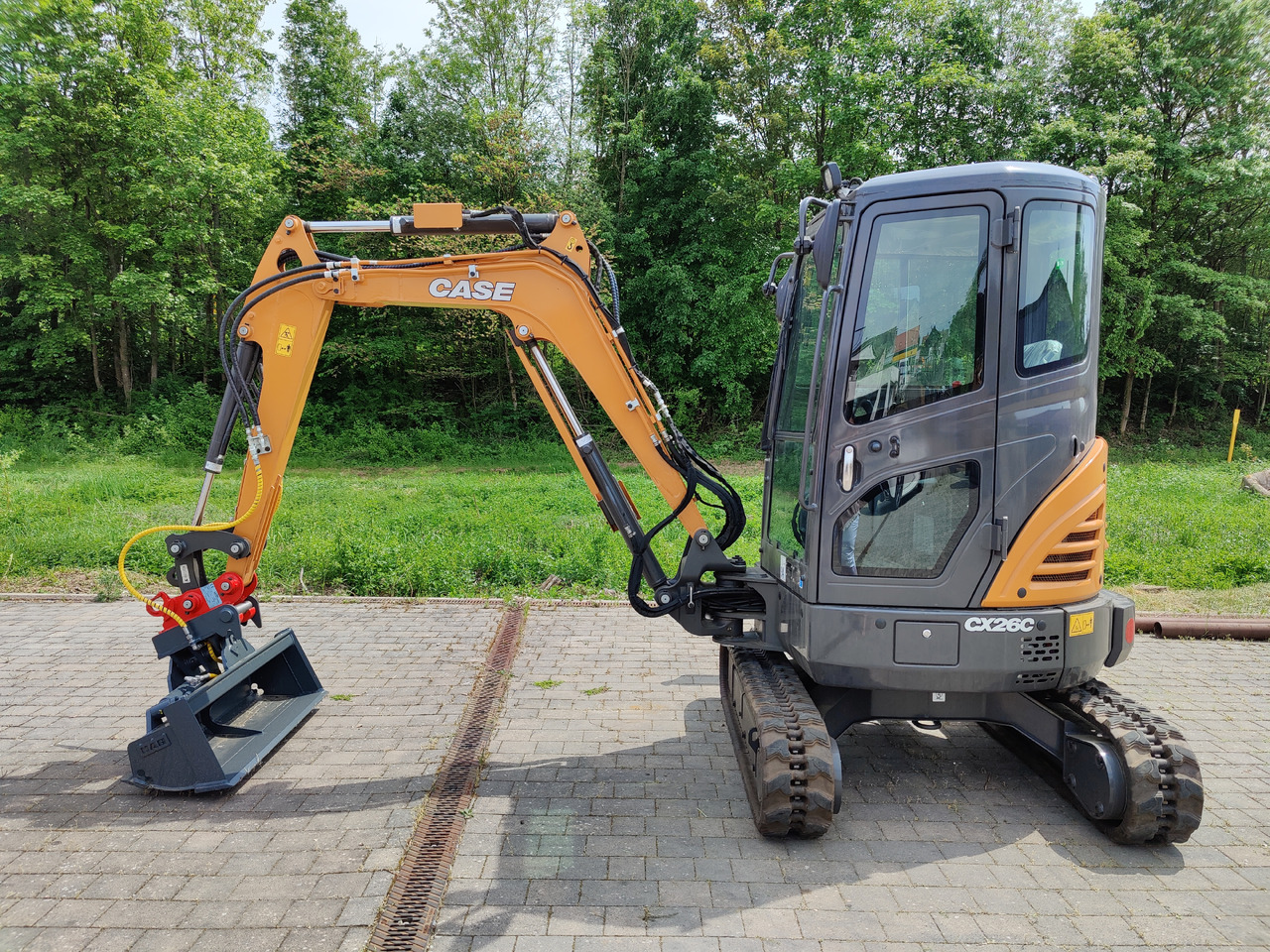 Case CX26C Minibagger m. Kabine NEU Komfortsitz HZG LED Scheinwerfer Joystick-Steuerung - Mini rýpadlo: obrázok 1 Case CX26C Minibagger m. Kabine NEU Komfortsitz HZG LED Scheinwerfer Joystick-Steuerung - Mini rýpadlo: obrázok 1