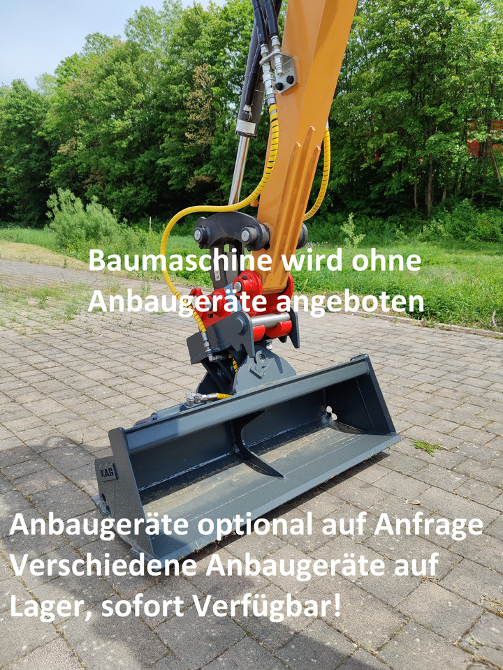 Case CX26C Minibagger m. Kabine NEU Komfortsitz HZG LED Scheinwerfer Joystick-Steuerung - Mini rýpadlo: obrázok 2 Case CX26C Minibagger m. Kabine NEU Komfortsitz HZG LED Scheinwerfer Joystick-Steuerung - Mini rýpadlo: obrázok 2