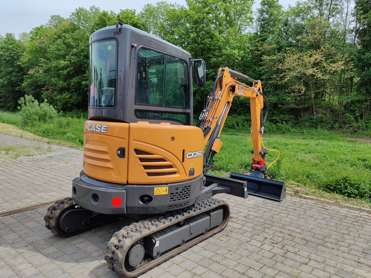 Case CX26C Minibagger m. Kabine NEU Komfortsitz HZG LED Scheinwerfer Joystick-Steuerung - Mini rýpadlo: obrázok 5 Case CX26C Minibagger m. Kabine NEU Komfortsitz HZG LED Scheinwerfer Joystick-Steuerung - Mini rýpadlo: obrázok 5