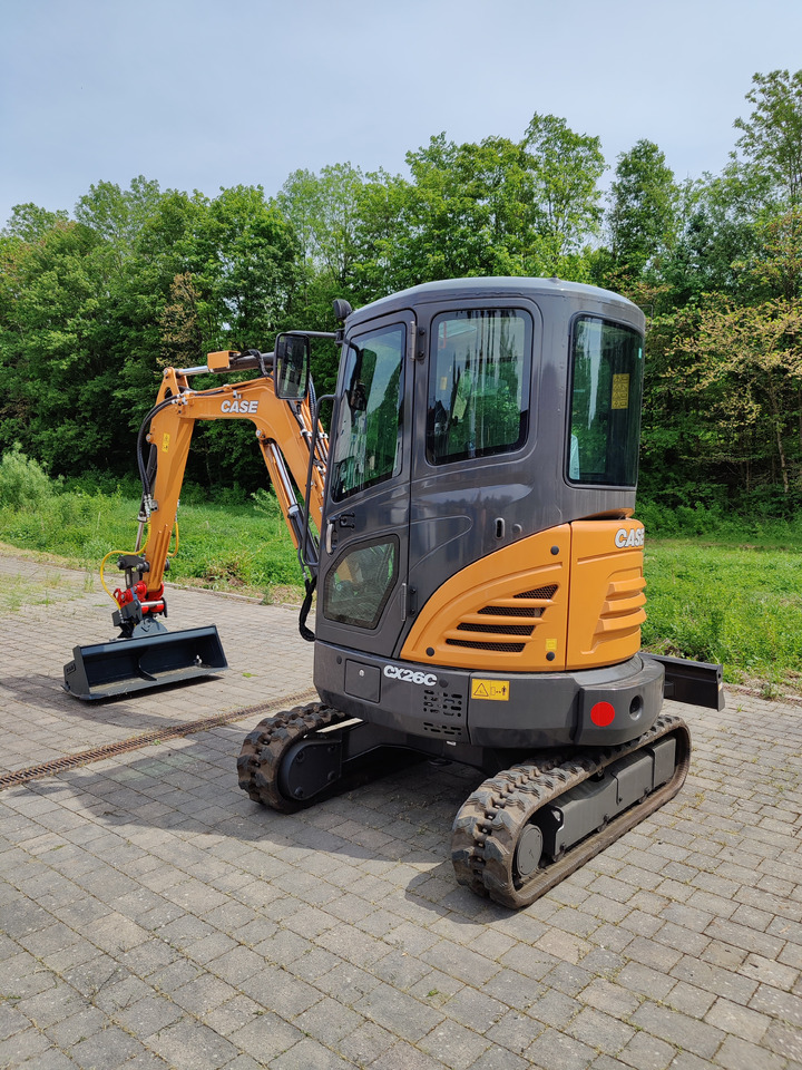 Case CX26C Minibagger m. Kabine NEU Komfortsitz HZG LED Scheinwerfer Joystick-Steuerung - Mini rýpadlo: obrázok 4 Case CX26C Minibagger m. Kabine NEU Komfortsitz HZG LED Scheinwerfer Joystick-Steuerung - Mini rýpadlo: obrázok 4