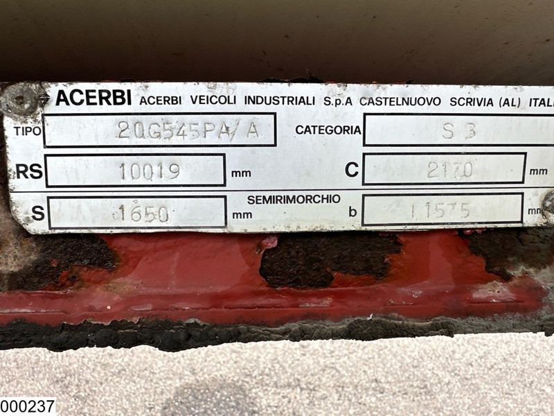 ACERBI Gas 54700 Liter, LPG GPL gas tank, Gaz, 1 Compartment - Cisternový náves: obrázok 4 ACERBI Gas 54700 Liter, LPG GPL gas tank, Gaz, 1 Compartment - Cisternový náves: obrázok 4