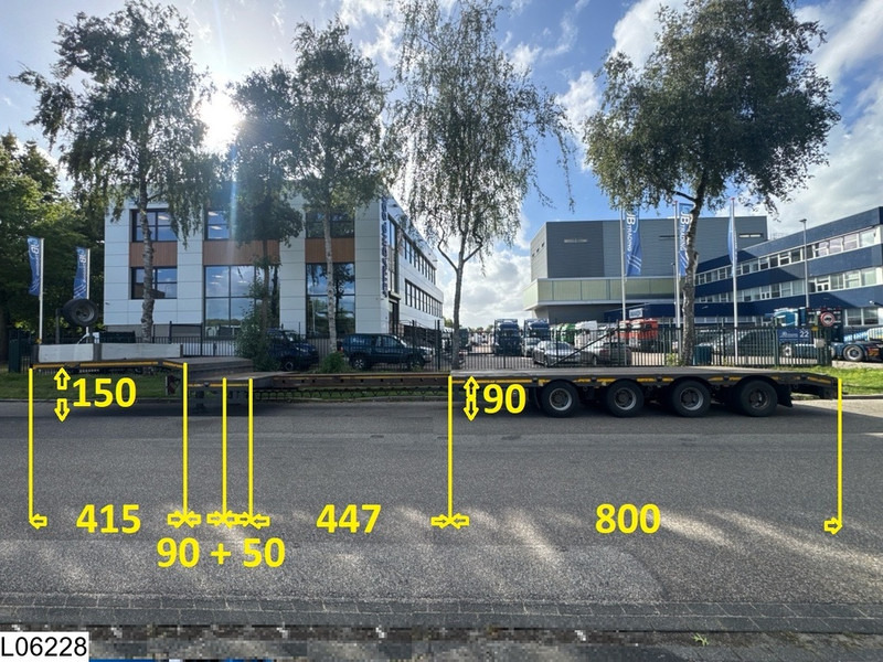 Broshuis Lowbed 54.000 KG, Extendable - Náves podvalník: obrázok 2 Broshuis Lowbed 54.000 KG, Extendable - Náves podvalník: obrázok 2
