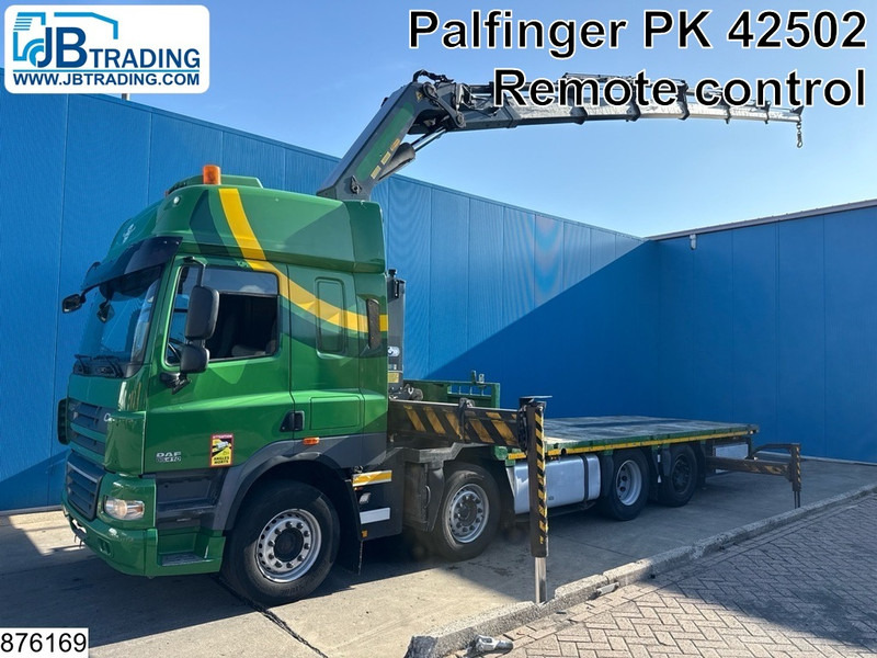 DAF CF 410 8x2, EURO 5, Palfinger, Steerling, Remote,Retarder - Valníkový/ Plošinový nákladný automobil, Auto s hydraulickou rukou: obrázok 1 DAF CF 410 8x2, EURO 5, Palfinger, Steerling, Remote,Retarder - Valníkový/ Plošinový nákladný automobil, Auto s hydraulickou rukou: obrázok 1