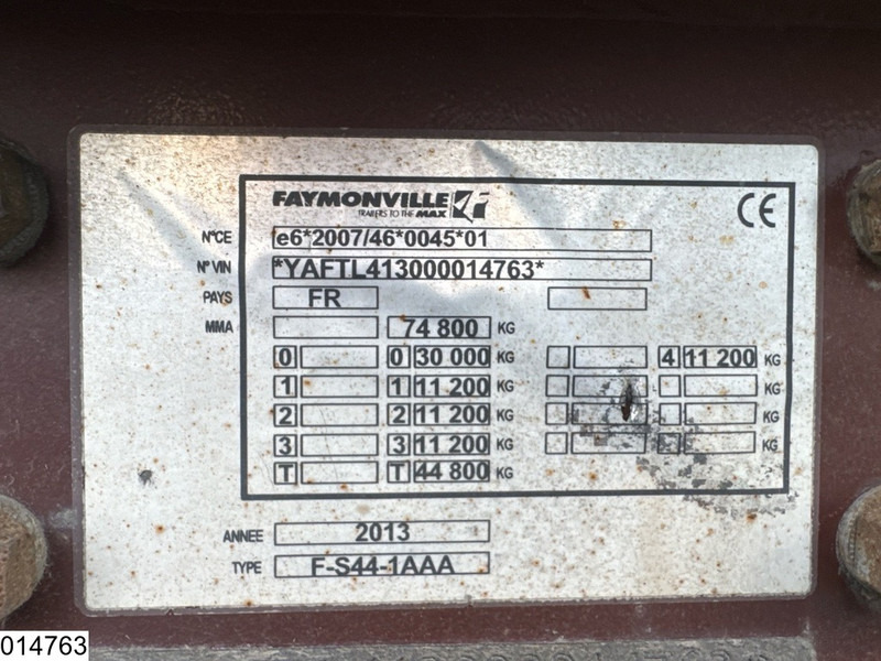 Faymonville Lowbed 74,800 kg, Extendable, Steering axle, Remote - Náves podvalník: obrázok 4 Faymonville Lowbed 74,800 kg, Extendable, Steering axle, Remote - Náves podvalník: obrázok 4
