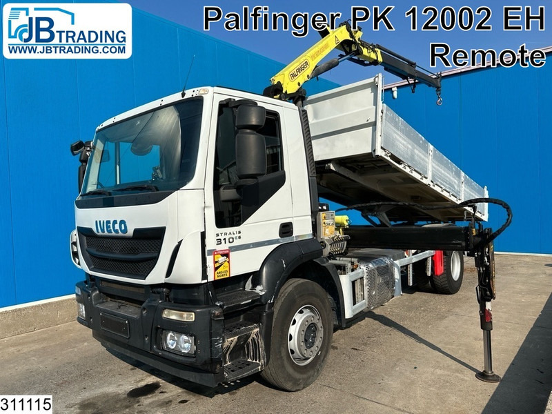 Iveco Stralis 310 EURO 6, Palfinger, Remote, Steel - Sklápač, Auto s hydraulickou rukou: obrázok 1 Iveco Stralis 310 EURO 6, Palfinger, Remote, Steel - Sklápač, Auto s hydraulickou rukou: obrázok 1