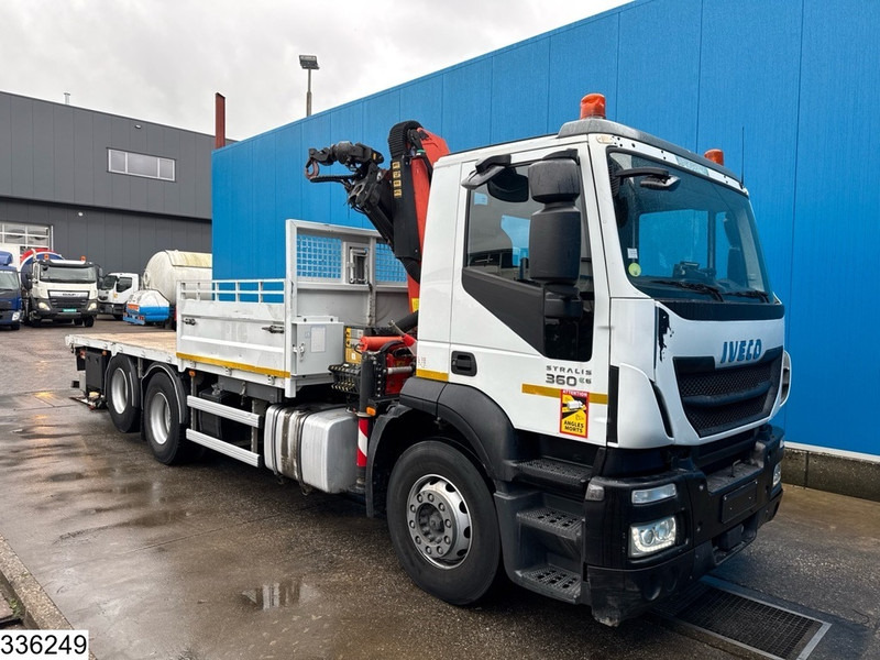 Iveco Stralis 360 6X2, EURO 6, Palfinger, Dhollandia - Valníkový/ Plošinový nákladný automobil, Auto s hydraulickou rukou: obrázok 3 Iveco Stralis 360 6X2, EURO 6, Palfinger, Dhollandia - Valníkový/ Plošinový nákladný automobil, Auto s hydraulickou rukou: obrázok 3