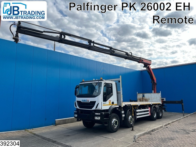 Iveco Trakker 360 8x4, EURO 6, Retarder, Palfinger - Valníkový/ Plošinový nákladný automobil, Auto s hydraulickou rukou: obrázok 1 Iveco Trakker 360 8x4, EURO 6, Retarder, Palfinger - Valníkový/ Plošinový nákladný automobil, Auto s hydraulickou rukou: obrázok 1