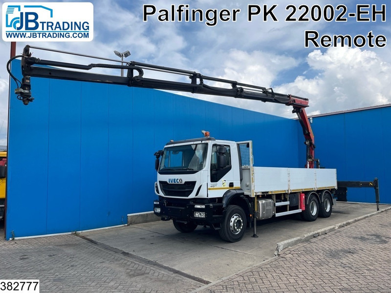 Iveco Trakker 410 6x4, EURO 6, Retarder, Palfinger, Remote - Valníkový/ Plošinový nákladný automobil, Auto s hydraulickou rukou: obrázok 1 Iveco Trakker 410 6x4, EURO 6, Retarder, Palfinger, Remote - Valníkový/ Plošinový nákladný automobil, Auto s hydraulickou rukou: obrázok 1
