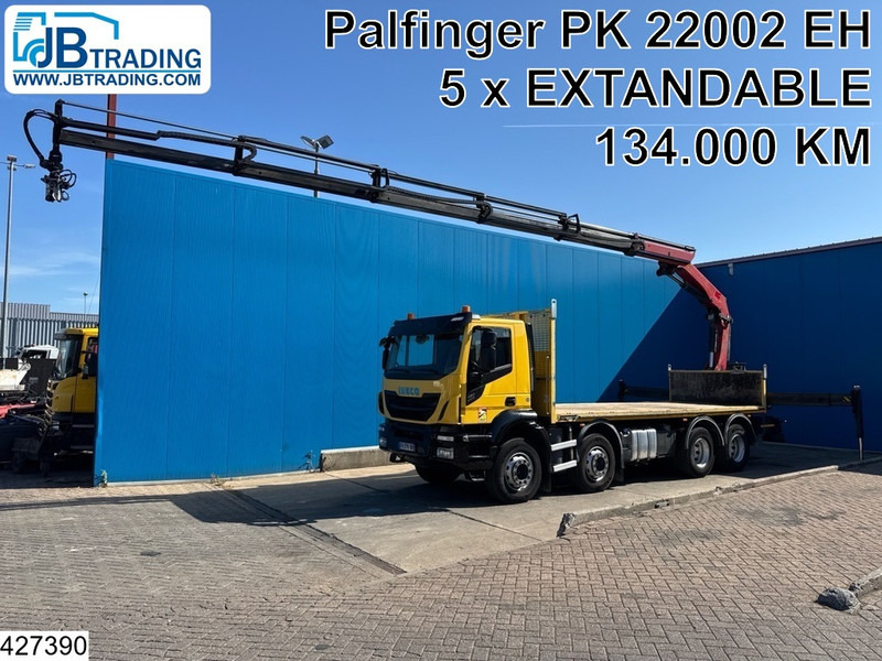Iveco X-Way 480 8X4, EURO 6D, Retarder, Palfinger - Valníkový/ Plošinový nákladný automobil, Auto s hydraulickou rukou: obrázok 1 Iveco X-Way 480 8X4, EURO 6D, Retarder, Palfinger - Valníkový/ Plošinový nákladný automobil, Auto s hydraulickou rukou: obrázok 1