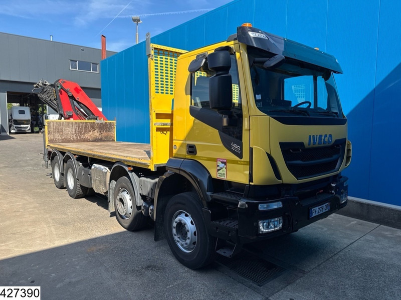 Iveco X-Way 480 8X4, EURO 6D, Retarder, Palfinger - Valníkový/ Plošinový nákladný automobil, Auto s hydraulickou rukou: obrázok 3 Iveco X-Way 480 8X4, EURO 6D, Retarder, Palfinger - Valníkový/ Plošinový nákladný automobil, Auto s hydraulickou rukou: obrázok 3