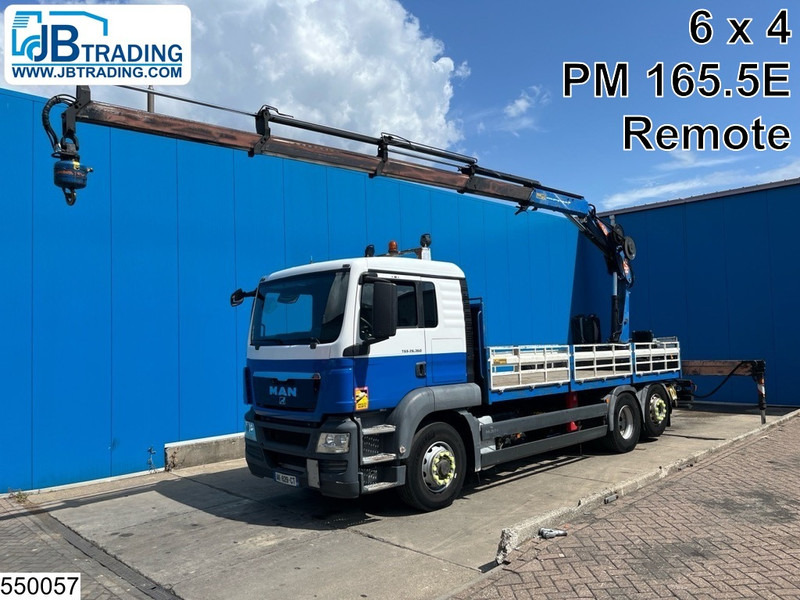 MAN TGS 26 360 6x4, EURO 5, PM, Remote, Hydrodrive - Valníkový/ Plošinový nákladný automobil, Auto s hydraulickou rukou: obrázok 1 MAN TGS 26 360 6x4, EURO 5, PM, Remote, Hydrodrive - Valníkový/ Plošinový nákladný automobil, Auto s hydraulickou rukou: obrázok 1