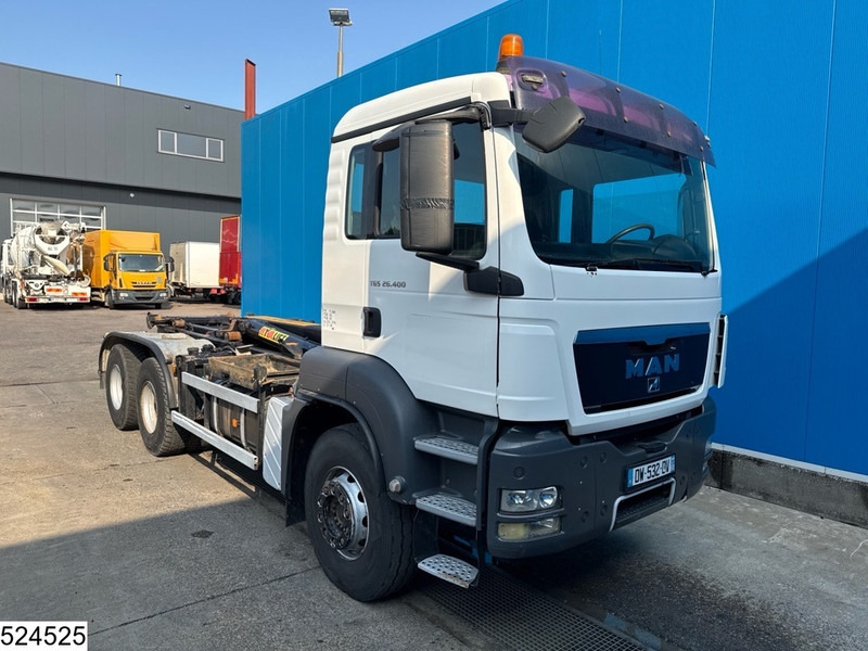 MAN TGS 26 400 6x4, EURO 4, HYVALIFT, Leaf suspension - Hákový nosič kontajnerov: obrázok 3 MAN TGS 26 400 6x4, EURO 4, HYVALIFT, Leaf suspension - Hákový nosič kontajnerov: obrázok 3