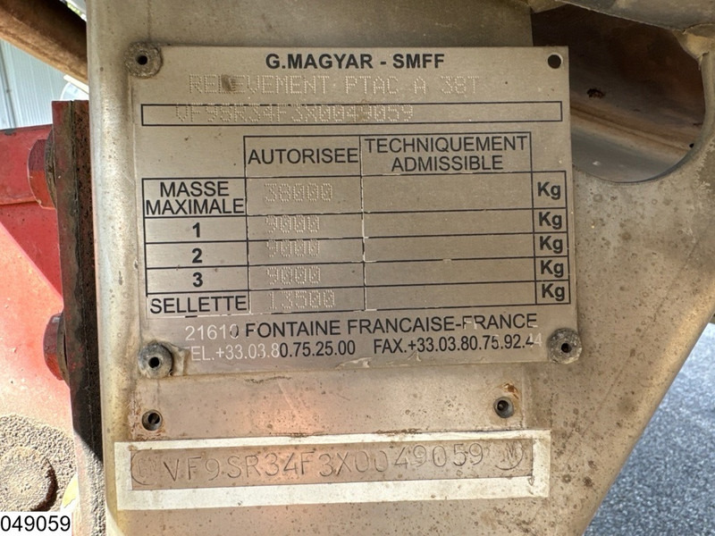 Magyar Bitum 31.000 Liter, 1 Compartment - Cisternový náves: obrázok 4 Magyar Bitum 31.000 Liter, 1 Compartment - Cisternový náves: obrázok 4