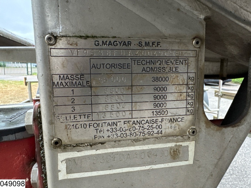 Magyar Chemie 22.500 Liter, 1 Comp - Cisternový náves: obrázok 4 Magyar Chemie 22.500 Liter, 1 Comp - Cisternový náves: obrázok 4