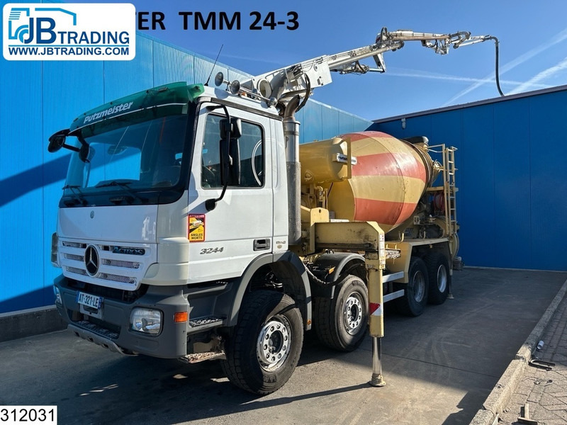 Mercedes-Benz Actros 3244 8x4, PUMI, Putzmeister, 24 MTR, Telligent 16 - Autočerpadlo: obrázok 1 Mercedes-Benz Actros 3244 8x4, PUMI, Putzmeister, 24 MTR, Telligent 16 - Autočerpadlo: obrázok 1