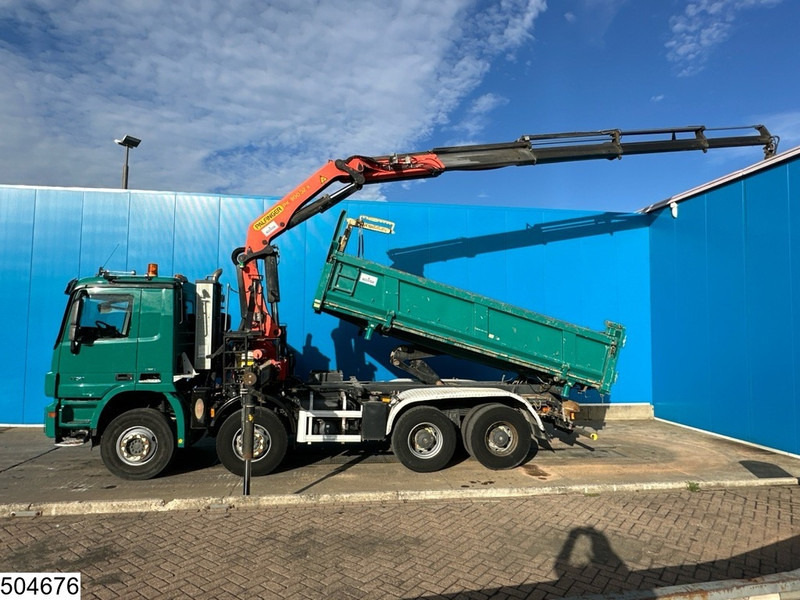 Mercedes-Benz Actros 4151 8x4, EURO 5, V8, Palfinger, Remote - Sklápač, Auto s hydraulickou rukou: obrázok 3 Mercedes-Benz Actros 4151 8x4, EURO 5, V8, Palfinger, Remote - Sklápač, Auto s hydraulickou rukou: obrázok 3