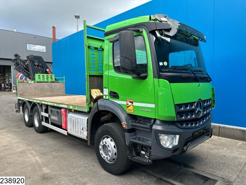 Mercedes-Benz Arocs 2636 6x4, EURO 6, Hiab, Remote, Steel Suspension - Valníkový/ Plošinový nákladný automobil, Auto s hydraulickou rukou: obrázok 3 Mercedes-Benz Arocs 2636 6x4, EURO 6, Hiab, Remote, Steel Suspension - Valníkový/ Plošinový nákladný automobil, Auto s hydraulickou rukou: obrázok 3