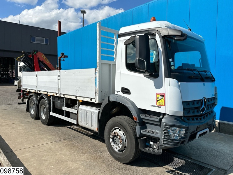 Mercedes-Benz Arocs 2640 6X4, EURO 6, Retarder, Palfinger - Valníkový/ Plošinový nákladný automobil, Auto s hydraulickou rukou: obrázok 4 Mercedes-Benz Arocs 2640 6X4, EURO 6, Retarder, Palfinger - Valníkový/ Plošinový nákladný automobil, Auto s hydraulickou rukou: obrázok 4