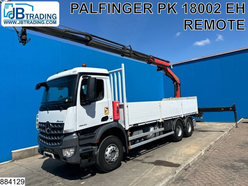 Mercedes-Benz Arocs 2640 6X4, EURO 6, Steel suspension, Retarder - Valníkový/ Plošinový nákladný automobil, Auto s hydraulickou rukou: obrázok 1 Mercedes-Benz Arocs 2640 6X4, EURO 6, Steel suspension, Retarder - Valníkový/ Plošinový nákladný automobil, Auto s hydraulickou rukou: obrázok 1