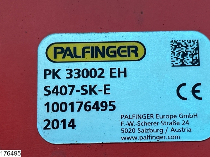 Palfinger PK 33002 EH - Hydraulická ruka pre Nákladné auto: obrázok 5 Palfinger PK 33002 EH - Hydraulická ruka pre Nákladné auto: obrázok 5