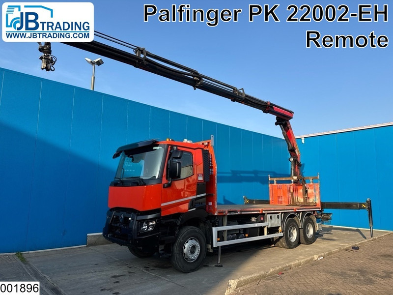 Renault C 430 6x4, EURO 6, Retarder, Palfinger,Remote - Valníkový/ Plošinový nákladný automobil, Auto s hydraulickou rukou: obrázok 1 Renault C 430 6x4, EURO 6, Retarder, Palfinger,Remote - Valníkový/ Plošinový nákladný automobil, Auto s hydraulickou rukou: obrázok 1