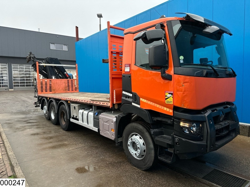 Renault C 430 8X4, EURO 6, HIAB, X-HIDUO 228 E-5 - Valníkový/ Plošinový nákladný automobil, Auto s hydraulickou rukou: obrázok 4 Renault C 430 8X4, EURO 6, HIAB, X-HIDUO 228 E-5 - Valníkový/ Plošinový nákladný automobil, Auto s hydraulickou rukou: obrázok 4