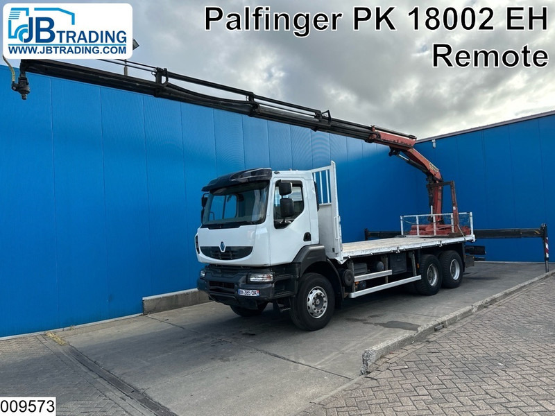 Renault Kerax 380 Dxi 6X4, EURO 6, Retarder, Palfinger, Remote - Valníkový/ Plošinový nákladný automobil, Auto s hydraulickou rukou: obrázok 1 Renault Kerax 380 Dxi 6X4, EURO 6, Retarder, Palfinger, Remote - Valníkový/ Plošinový nákladný automobil, Auto s hydraulickou rukou: obrázok 1