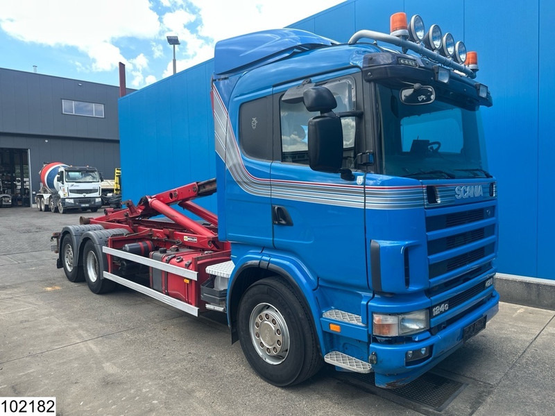 Scania 124 420 6X2, EURO 3, Retarder, Meiller - Hákový nosič kontajnerov: obrázok 3 Scania 124 420 6X2, EURO 3, Retarder, Meiller - Hákový nosič kontajnerov: obrázok 3