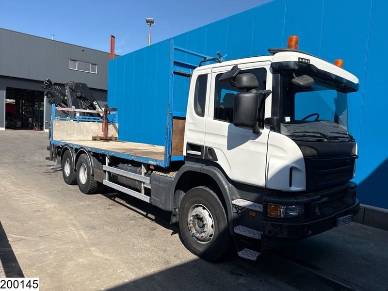 Scania P 410 6x4, EURO 6, Retarder, HIAB, Remote - Valníkový/ Plošinový nákladný automobil, Auto s hydraulickou rukou: obrázok 4 Scania P 410 6x4, EURO 6, Retarder, HIAB, Remote - Valníkový/ Plošinový nákladný automobil, Auto s hydraulickou rukou: obrázok 4