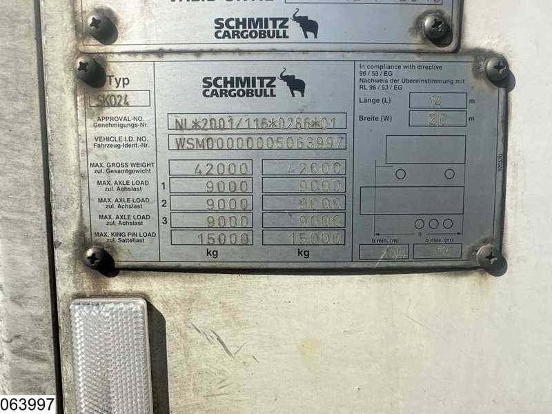 Schmitz Cargobull Koel vries Carrier Vector, Dhollandia - Náves chladírenské: obrázok 4 Schmitz Cargobull Koel vries Carrier Vector, Dhollandia - Náves chladírenské: obrázok 4