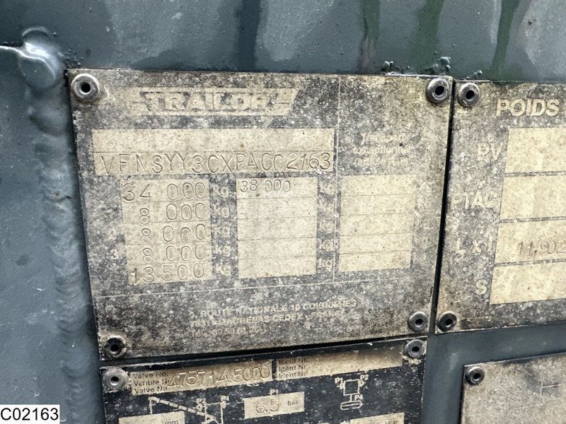 Cisternový náves Trailor Fuel 39919 Liter, 9 Compartments: obrázok 13