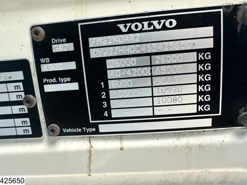 Valníkový/ Plošinový nákladný automobil, Auto s hydraulickou rukou Volvo FM 300 6 X 2, Manual, Steel suspension, Palfinger: obrázok 7