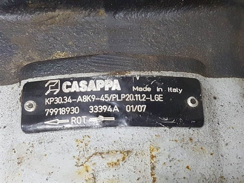 Casappa KP30.34-A8K9-45/PLP20.11,2-LGE-79918930-Gearpump - Hydraulika pre Stavebné stroje: obrázok 5 Casappa KP30.34-A8K9-45/PLP20.11,2-LGE-79918930-Gearpump - Hydraulika pre Stavebné stroje: obrázok 5