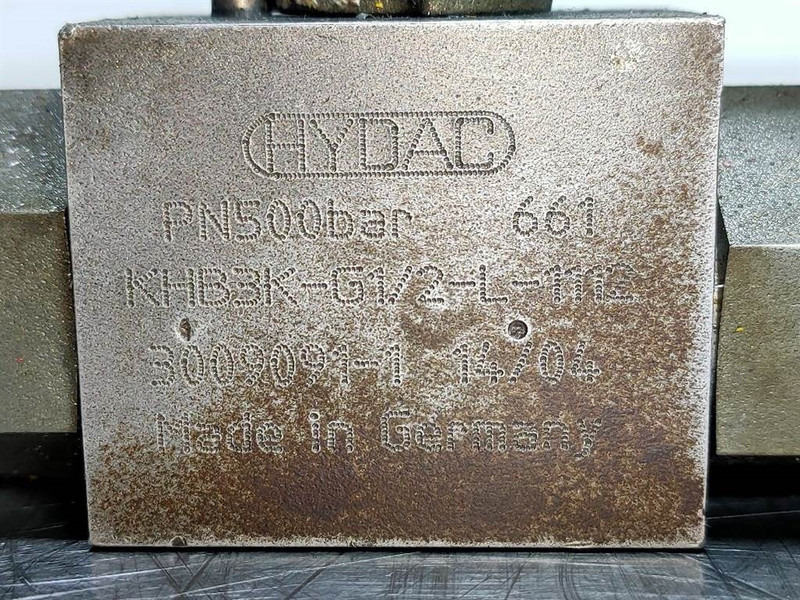 Cat 928G-Hydac KHB3K-G1/2-Ball valve/Kugelhahn - Hydraulika: obrázok 3 Cat 928G-Hydac KHB3K-G1/2-Ball valve/Kugelhahn - Hydraulika: obrázok 3