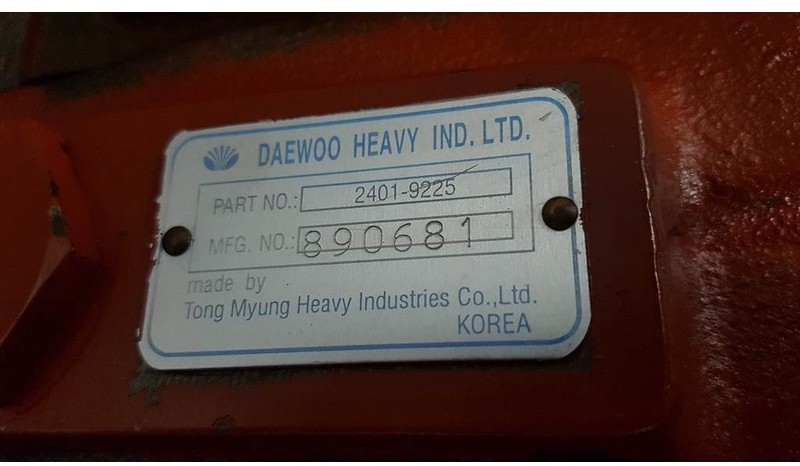 Daewoo 2401-9225 - Load sensing pump - Hydraulika: obrázok 4 Daewoo 2401-9225 - Load sensing pump - Hydraulika: obrázok 4