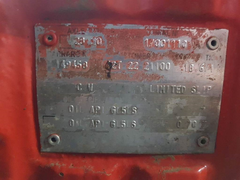 Náprava a diely pre Stavebné stroje Komatsu WA70 - 5-Carraro 28.20-149450-Axle/Achse/As: obrázok 6 Náprava a diely pre Stavebné stroje Komatsu WA70 - 5-Carraro 28.20-149450-Axle/Achse/As: obrázok 6