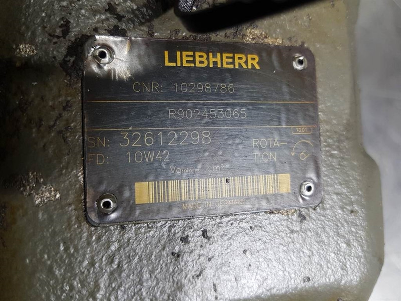 Liebherr 10298786 - Load sensing pump - Hydraulika: obrázok 4 Liebherr 10298786 - Load sensing pump - Hydraulika: obrázok 4