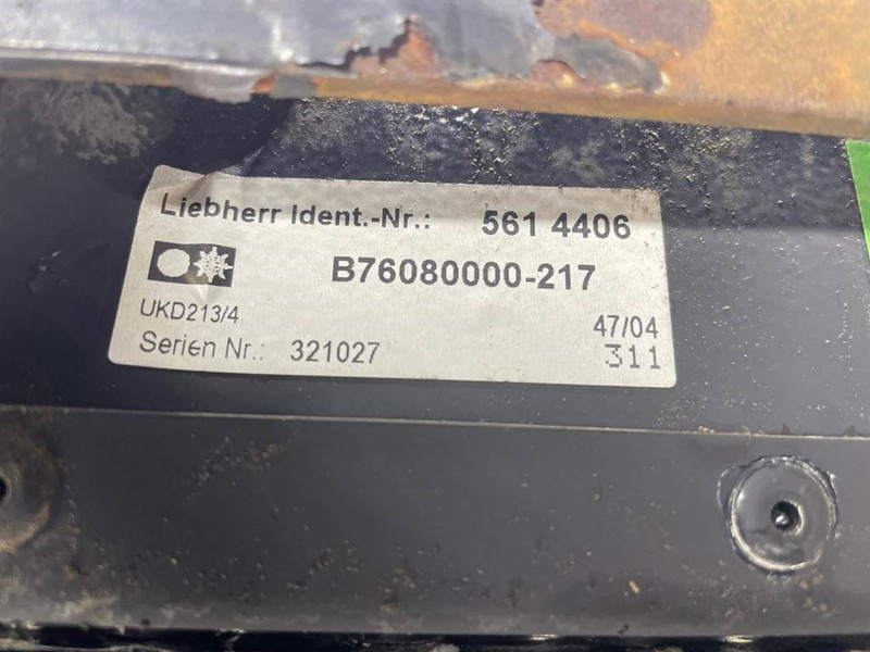 Liebherr A924B-5614406-Airco condenser/Klimakondensator - Rám/ Podvozok pre Stavebné stroje: obrázok 4 Liebherr A924B-5614406-Airco condenser/Klimakondensator - Rám/ Podvozok pre Stavebné stroje: obrázok 4