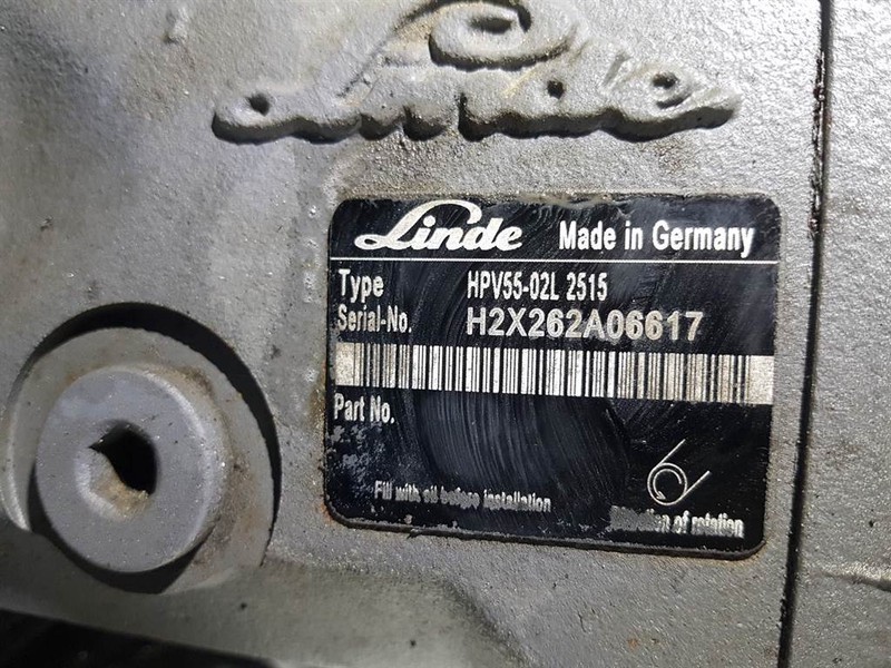 Linde HPV55-02L - Vögele - Drive pump/Fahrpumpe/Rijpomp - Hydraulika: obrázok 3 Linde HPV55-02L - Vögele - Drive pump/Fahrpumpe/Rijpomp - Hydraulika: obrázok 3