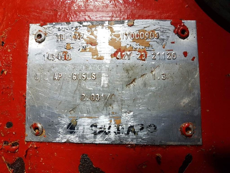 Manitou -Carraro 26.20-TB172-149460-Transmission/Getriebe - Prevodovka a diely pre Stavebné stroje: obrázok 5 Manitou -Carraro 26.20-TB172-149460-Transmission/Getriebe - Prevodovka a diely pre Stavebné stroje: obrázok 5