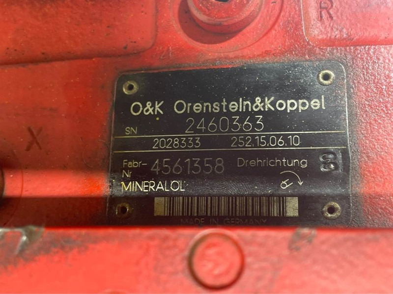 O & K MH6.5-2460363-Drive pump/Fahrpumpe/Rijpomp - Hydraulika pre Stavebné stroje: obrázok 4 O & K MH6.5-2460363-Drive pump/Fahrpumpe/Rijpomp - Hydraulika pre Stavebné stroje: obrázok 4