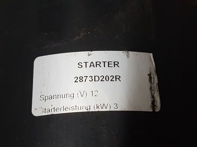 Perkins 1006-12V 10T 3,0KW-Starter/Anlasser/Startmotor - Motor pre Stavebné stroje: obrázok 5 Perkins 1006-12V 10T 3,0KW-Starter/Anlasser/Startmotor - Motor pre Stavebné stroje: obrázok 5