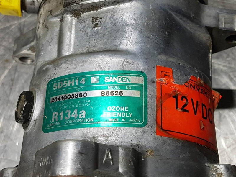 SANDEN SD5H14-S6626-Compressor/Kompressor/Aircopom - Kompresor klimatizácie pre Stavebné stroje: obrázok 4 SANDEN SD5H14-S6626-Compressor/Kompressor/Aircopom - Kompresor klimatizácie pre Stavebné stroje: obrázok 4