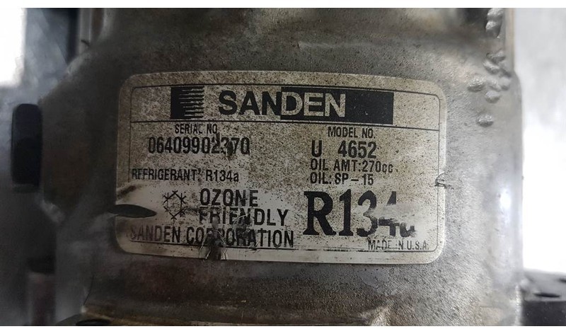 SANDEN U4652 - Compressor/Kompressor/Aircopomp - Kompresor klimatizácie pre Stavebné stroje: obrázok 3 SANDEN U4652 - Compressor/Kompressor/Aircopomp - Kompresor klimatizácie pre Stavebné stroje: obrázok 3