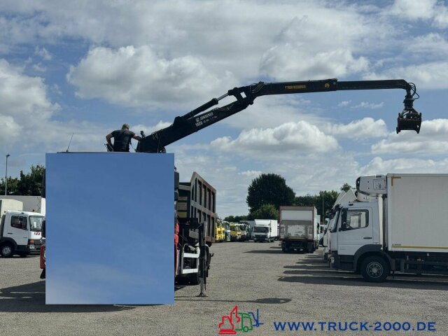 Abrollcontainer + Kran Jonsered 1020 7,3m = 1,4t - Hákový nosič kontajnerov, Auto s hydraulickou rukou: obrázok 2 Abrollcontainer + Kran Jonsered 1020 7,3m = 1,4t - Hákový nosič kontajnerov, Auto s hydraulickou rukou: obrázok 2