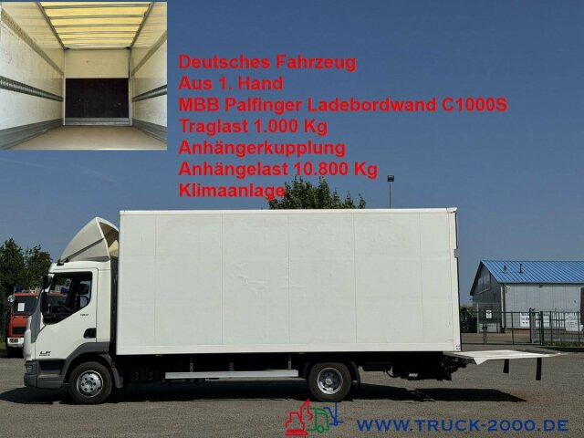 DAF LF 180 MBB Palfinger LBW 1.000 Kg + AHK + Klima - Dodávka skriňová nadstavba: obrázok 1 DAF LF 180 MBB Palfinger LBW 1.000 Kg + AHK + Klima - Dodávka skriňová nadstavba: obrázok 1
